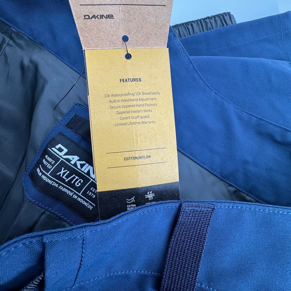 DAKINE A-1 Snow Pants - Mens X-Large XL - NWT Waterproof Ski Winter Pants - Picture 10 of 13